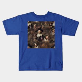 Rembrandt Paintings Mashup Kids T-Shirt